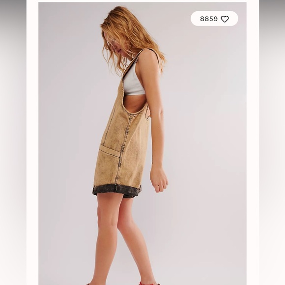Free People Shorteralls NEW WITH TAGS - Picture 5 of 6